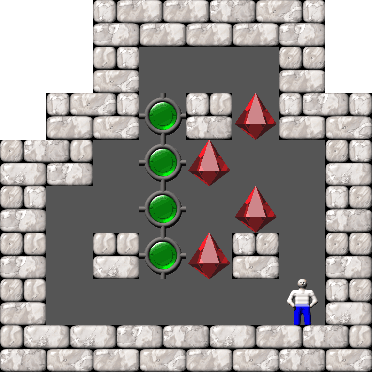 Sokoban Howards Third Sets Third Set level 24